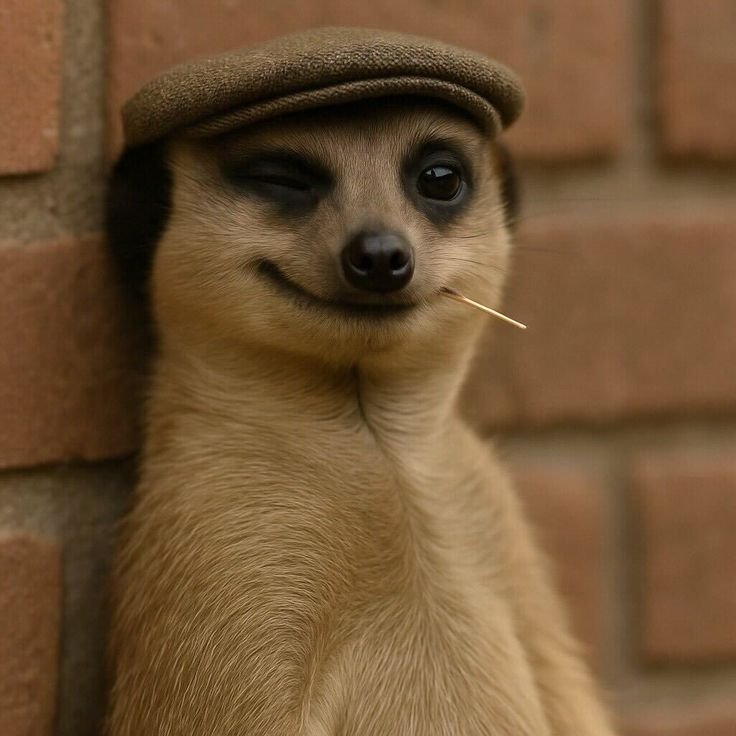 Professor Meerkat — Greg's trusty sidekick.